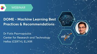 WEBINAR: DOME - Machine learning best practices & recommendations