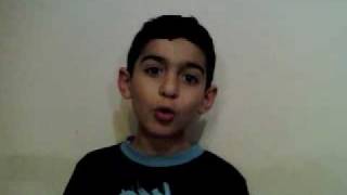 Nareg E. Sagherian reciting "Xosk Im Vortun" Armenian poem