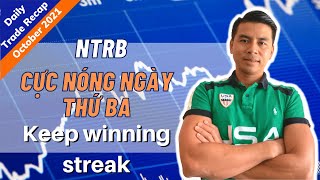 Daily Trade recap | NTRB  GWH on fire | Oct 12, 2021 (New series released)