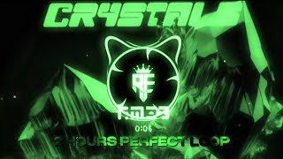 PR1SVX - CRYSTAL RMCE REMIX (3 Slowed Version + Reverb + Reverse) 2 Hours Perfect Loop