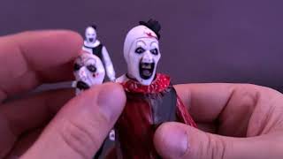 NECA Terrifier Ultimate Art The Clown Blood Soaked Walmart Exclusive Figure Review |  @TheReviewSpot
