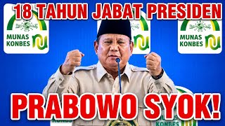 PRABOWO: 18 TAHUN JADI PRESIDEN, SAYA SYOK! #prabowo #nu