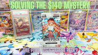 One Piece TCG's RAREST Pack? ($140 Mystery Unpacking)