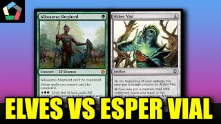Elves vs Esper Vial | MTG Legacy 2021 | Michele Guerra vs Mattia Po [ITA]