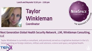 NewSpace 2019 Day 3 Taylor Winkleman Lunch Keynote