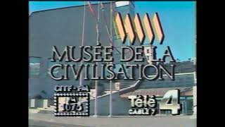 Pub Québec - Musée de la Civilisation de Québec (Les journées portes ouvertes)