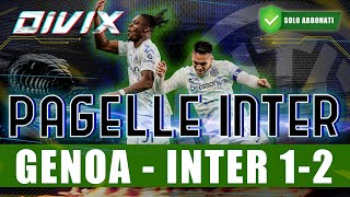 REPORT CARDS: GENOA - INTER 1-2