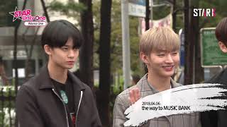 [ENG] WANNAONE_[180406] On the way to 'MUSIC BANK'