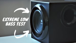LOGITECH Z906 SUBWOOFER ULTRA EXTREME LOW BASS TEST 4K