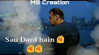 Sou Darda Hai Song Status || New Whatsapp Status || Sonu Nigam Song || MS Creation