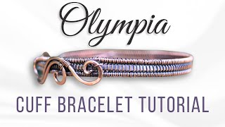 Learn to Make This Simple Wire Wrapped Cuff Bracelet