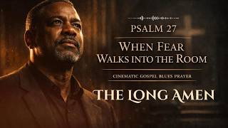 Psalm 27 – When Fear Walks Into the Room | Cinematic Gospel Blues Prayer | The Long Amen