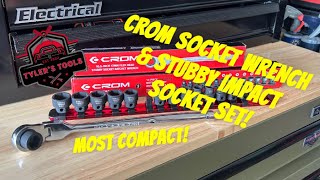 CROM ratchet wrench & stubby impact socket set! My most compact sockets!