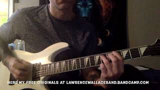 Lawrence Wallace's Six-String Sorcery: The Misfit - Dig Up Her Bones Guitar Cover🎸