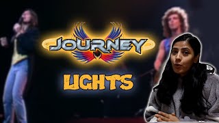 JOURNEY FIRST TIME REACTION | LIGHTS REACTION | NEPALI GIRL REACTS