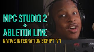 MPC Studio 2 with Ableton Live Script v1