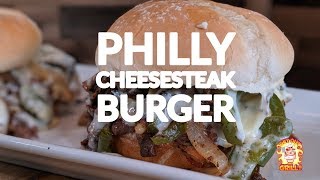 Philly Cheesesteak Burger Recipe