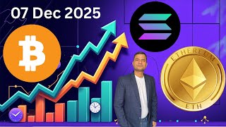 Bitcoin, Ethereum & Solana Analysis Today (7 Dec 25) Big Breakout ? Crypto Market Turning Bullish! 🚀