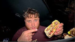 Trucker Camping | Wagyu Crunchwrap Supreme in the Rain