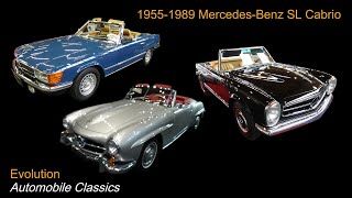 1955 - 1989 Mercedes-Benz SL Cabrio - Evolution
