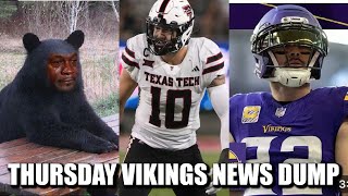 Minnesota Vikings News Dump (1.29.2026) | Bears Down, Jacob Rodriguez, Harrison Career Highlights