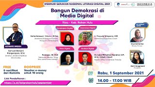 Literasi Digital - Bangun Demokrasi di Media Digital (Kab. Rokan Hulu, 01/09/2021)