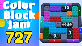 Color Block Jam Level 727 Solution