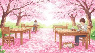 Cherry Blossom Breeze 🌸 Lofi Café Beats ☕ Japanese Chill Music for Study