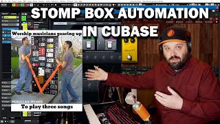 Cubase 11 Tutorial - STOMP BOX Automation with Guitar Rig, Amplitube and Amprack!