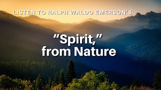 Spirit from Nature by Ralph Waldo Emerson: English Audiobook with Text on Screen, Classic Essay