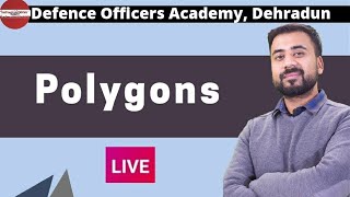 Polygons | Live 🔴|Defence Officers Academy