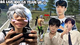 [Free Fire] LIVE MATCH: TEAM UP IDO KSLOW & SHOOT2K & PAN06 & TRUONG KHANH - SO STRANGE!