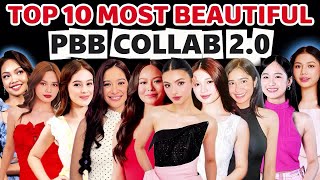MOST BEAUTIFUL PBB COLLAB 2POINT0 HOUSEMATES