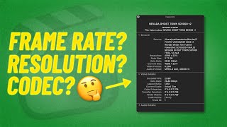 What Are My Video Properties? Final Cut Pro Can Help...