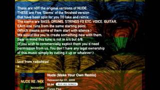 Radiohead  Nude MOULT remix