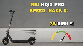 Niu Kqi3 Pro Speed Hack !! (Unlock 38 KM/H)