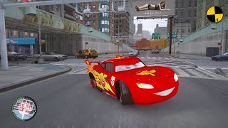 GTA 4 Crazy Disney Cars Ep.14