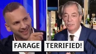 Nigel Farage COWERS from Zack Polanski Debate & Hurls Shocking Insults!