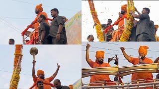 Sri Rama Navami shobha Yatara -2024🚩🕉️🙏🏻| MLA Raja singh speech 💪🏻 | Kamlekar Rahul Raj Vlogs