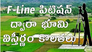 land surveying | F-line pitition | Bhumi kolathalu |  భూమీ కొలతలు