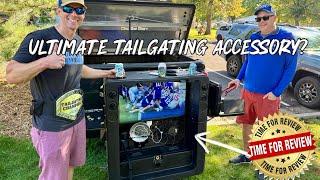 This Tailgating Invention Blew Our Minds! Meet The Tailgate Entertainment Center.