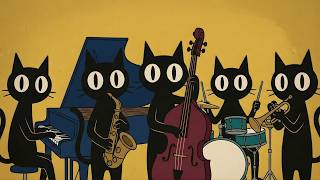 Black Cats Deep Brass Groove: Uplifting Jazz for Creative Work Flow