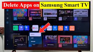How To Delete Apps on Samsung Smart TV