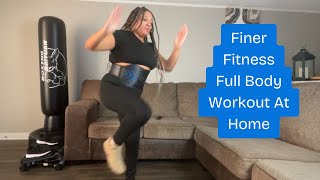 No Repeat Full Body HIIT, 20 Minute Full Body Home Workout, FINER Fitness Workout #2