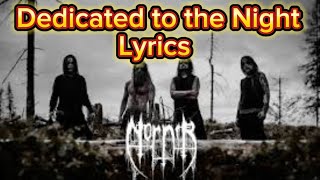 Nornír - Dedicated to the Night Lyrics - Skuld Album