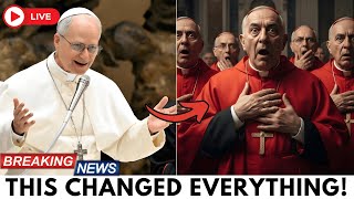 ✝️ What Pope Leo XIV Did Moments Before His Homily Stunned Everyone Watching
