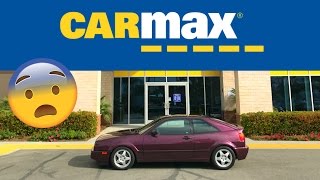 Corrado appraisal and buying a Porsche Turbo from CarMax?!