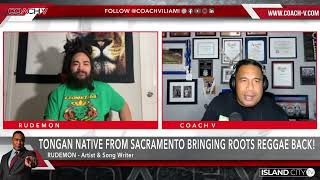 Tongan Reggae Artist Pupunu Fatukala Feature on The Coach V Show