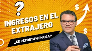 Do I have to report the income I earn in my country to the USA?