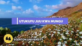 Utukufu Egerton | Lyrics video